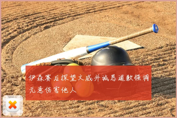 伊森赛后探望文威并诚恳道歉强调无意伤害他人