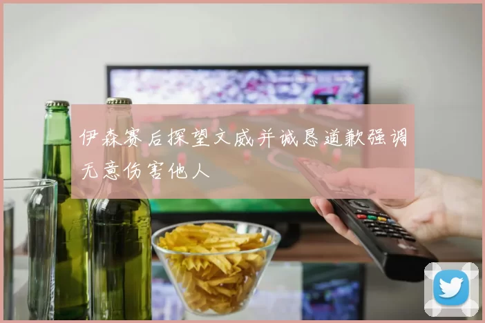 伊森赛后探望文威并诚恳道歉强调无意伤害他人