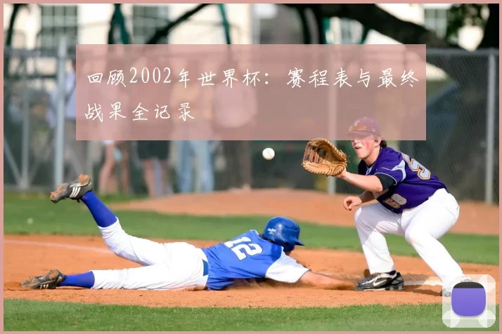 回顾2002年世界杯:赛程表与最终战果全记录